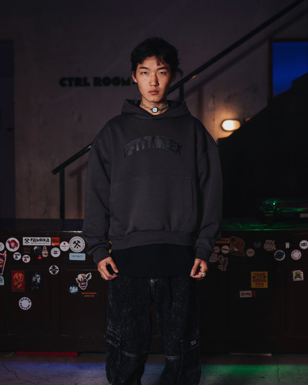 Raw Stone Boxy Oversized Hoodie