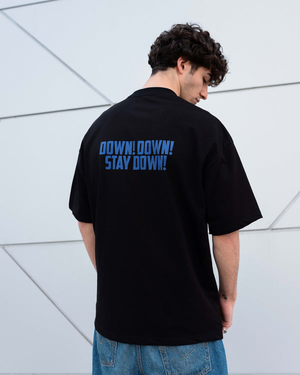 Rocky Black Oversized T-shirt